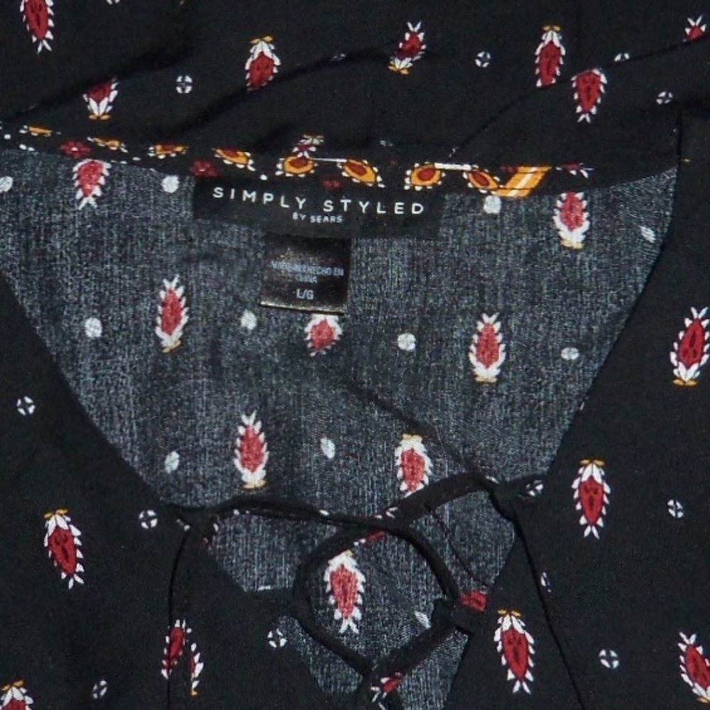 Simply Styled BOHO Multi Color Top - Large - Picture 4 of 7